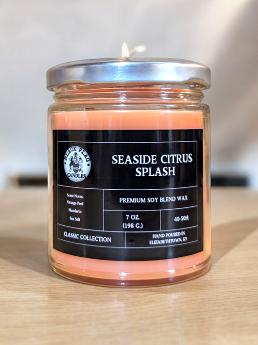 Seaside Citrus Splash | 7oz. Candle